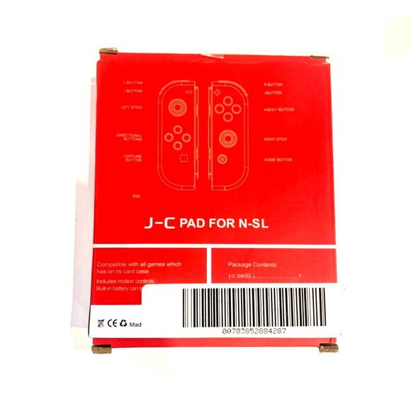 NEW J-C Pad For N-SL NINTENDO SWITCH Black Joy-pad Controller - Picture 2 of 2